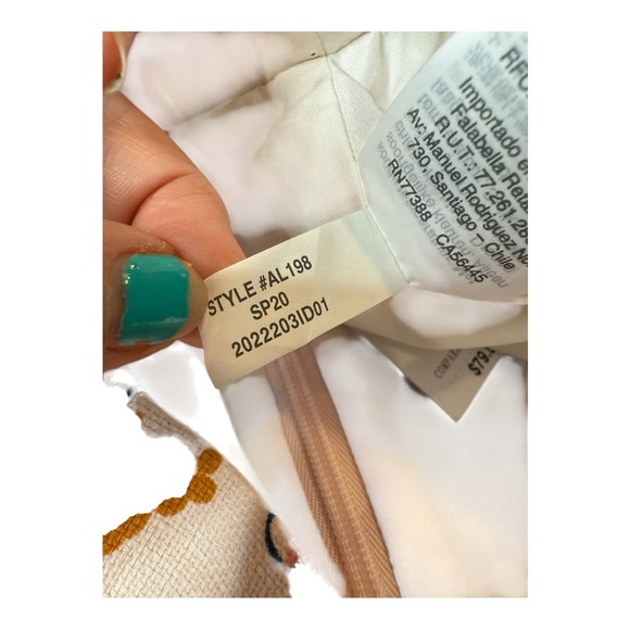 NWT J.Crew Floral Pencil Skirt Pink Blue – Multicolor Garden Print Size 2 Artsy - Picture 12 of 13